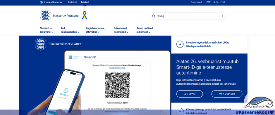 Read more about the article Raamatupidajale õiguste andmine e-maksuametis (JUHEND)