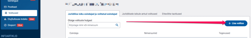 Raamatupidajale õiguste andmine Tervisekassa jaoks (JUHEND)